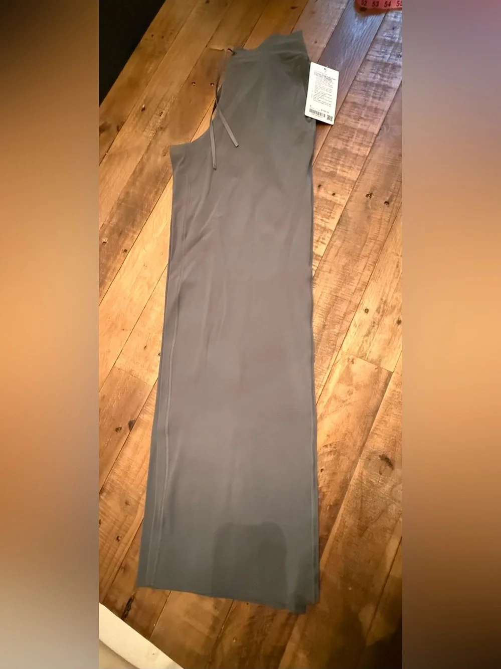 lululemon Groove Wide-Leg High-Rise Pant *Regular Onyx Grey Size 6 NWT